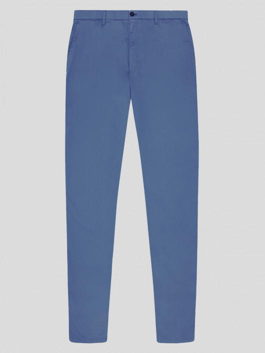 Chino Uni Bleu Capel Grande Taille Homme Grande Taille Capelstore