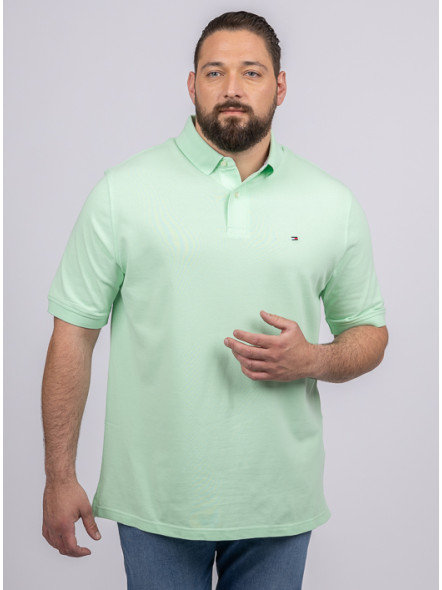Polo Vert Menthe Tommy Hilfiger Grande Taille