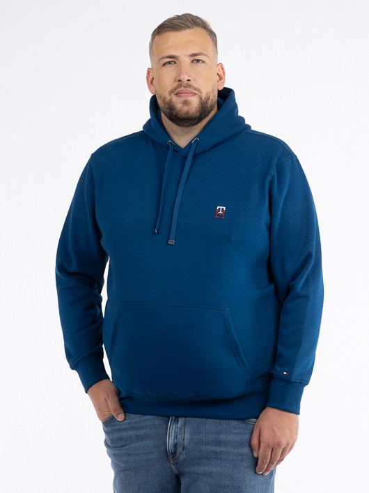 Sweat Capuche Bleu Tommy Hilfiger Grande Taille