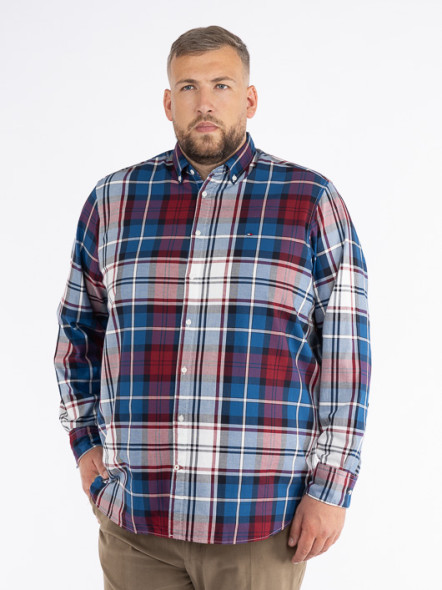 Chemise Carreaux Tommy Hilfiger Grande Taille