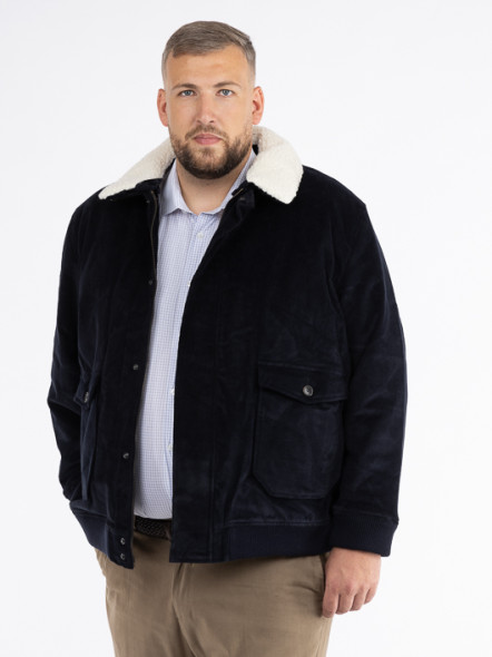 Blouson Sherpa avec col amovible Capel Grande Taille