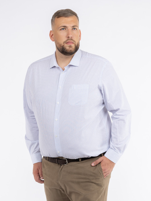 Chemise Max avec Poche Carreaux Capel Grande Taille