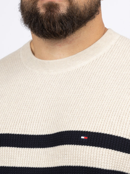 Pull Marinière Tommy Hilfiger Grande Taille