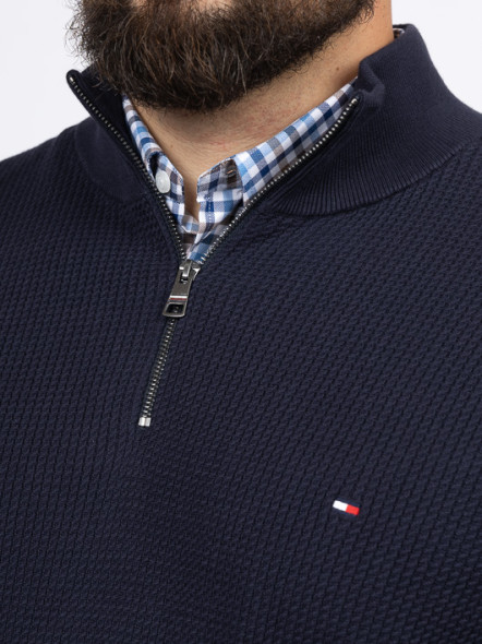 Pull Camionneur Structuré Hilfiger Grande Taille