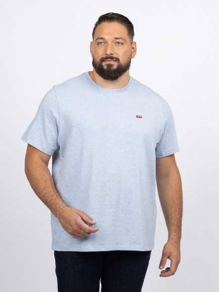 Tee-shirt Bleu Logo Levi's Grande Taille