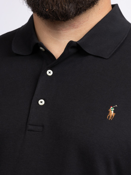 Polo Noir Ralph Lauren Grande Taille