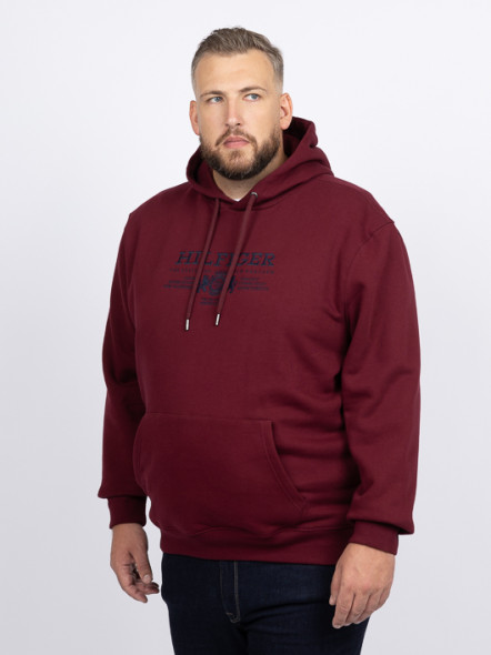 Sweat Capuche Brodé Tommy Hilfiger Grande Taille