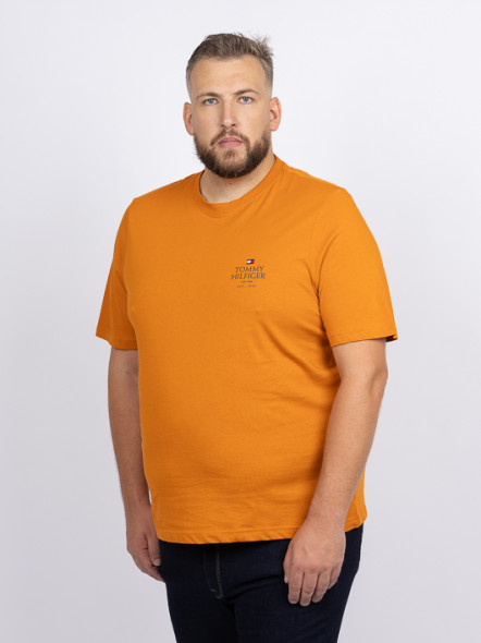 Tee-shirt Orange Tommy Hilfiger Grande Taille