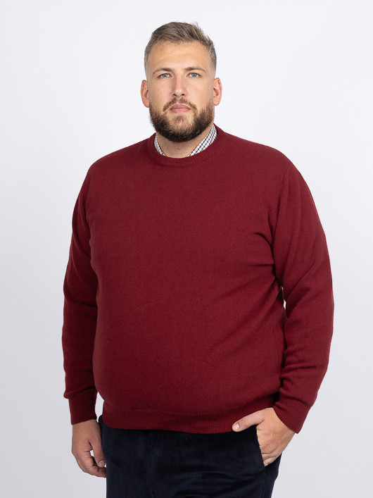 Pull Luca Col Rond Lambswool Capel Grande Taille