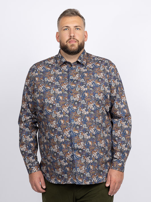 Chemise Gianni Fleurs Capel Grande Taille