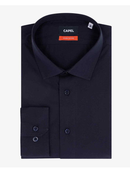 Chemise Ralph/leo Marine Capel Grande Taille