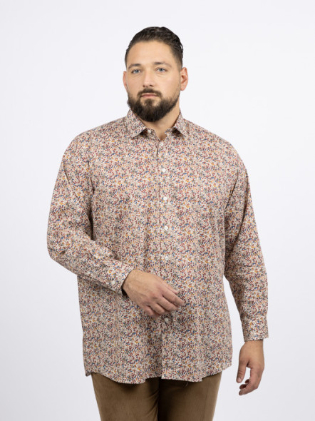 Chemise Tissu Liberty Gianni/ Leo Capel Grande Taille