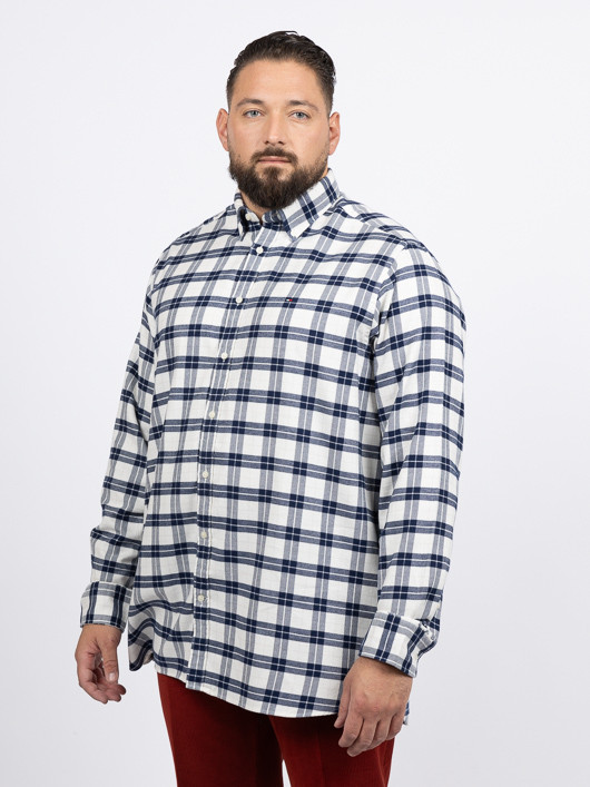 Chemise Carreaux T. Hilfiger Grande Taille