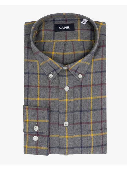 Chemise Ralph À Carreaux Capel Grande Taille