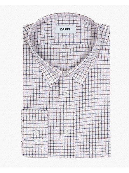 Chemise Ralph Carreaux Capel Grande Taille