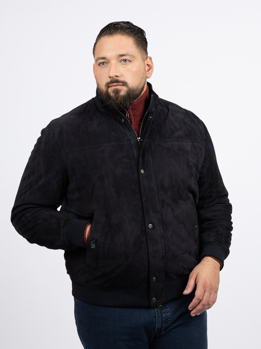 Blouson Cuir Marine Paul&shark Grande Taille