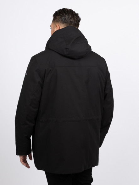 Parka Noire Ville Bugatti Grande Taille