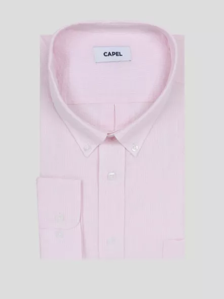 Chemise Ralph Seersucker Capel Grande Taille