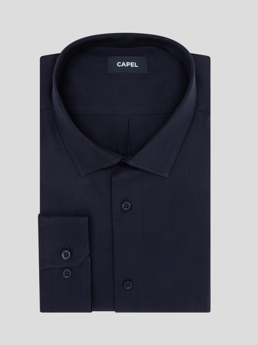 Chemise Marine Max/leo Capel Capel Grande Taille