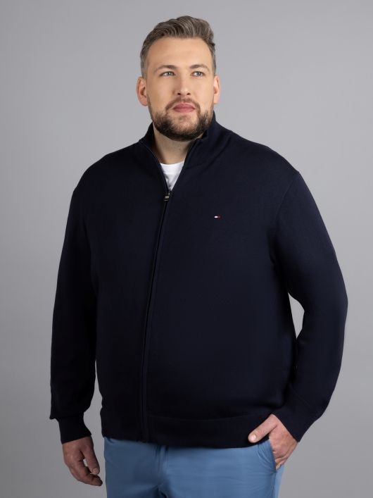 Cardigan Zippe Tommy Hilfiger Grande Taille