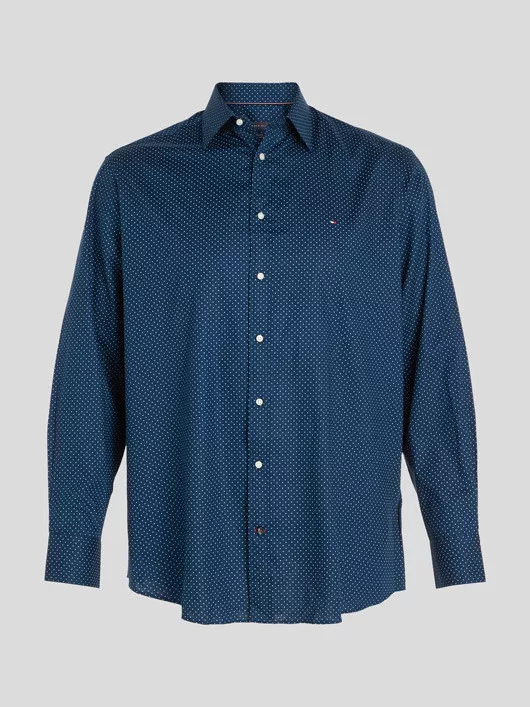 Chemise à pois cheap homme