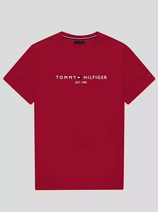 Tee shirt homme cheap tommy hilfiger rouge